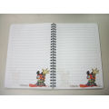 Buena calidad 3D Jotter en cuaderno espiral